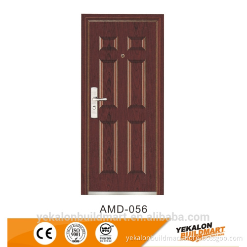 Yekalon AMD-054 melamine finish Armored Main gate steel security door